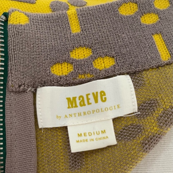 Anthropologie Maeve Knit mini skirt - Picture 3 of 3